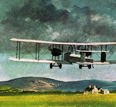 John William Alcock and Arthur Whitten Brown who flew across the Atlantic by English School